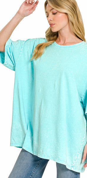 Boxy Boyfriend Tee - 4 Colors