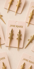 Jane Marie Alligator Earrings