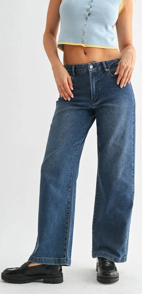 Just Black Denim Wide Leg Jeans