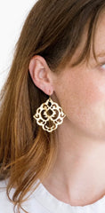 Susan Shaw Fiona Filigree Earrings