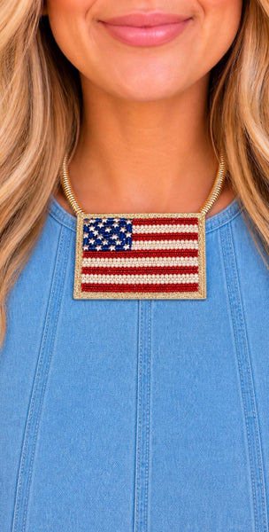 Flag Necklace