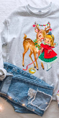 Vintage Christmas Sweatshirts - 2 Colors