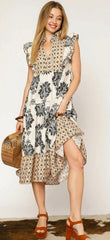 Floral Dimension Dress