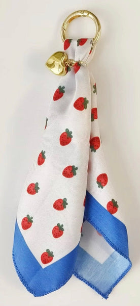 Etta Scarf Bag Charm - 8 Patterns