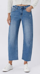 Bree High Rise Mild Barrel Jeans