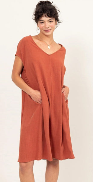 Edie Linen Dress-3 Colors