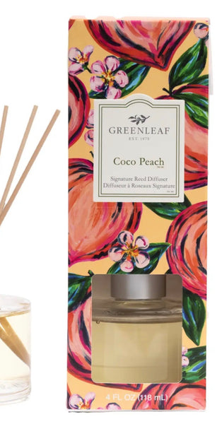 Coco Peach Reed Diffuser