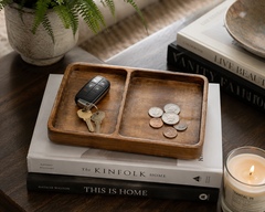 Wood Valet Tray