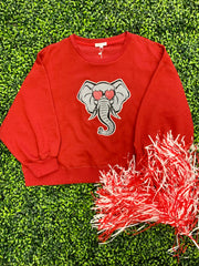 Elephant Heart Sunglasses Sweatshirt