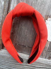 Orange Textured Headband