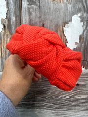 Orange Textured Headband
