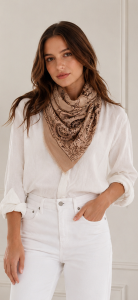 Parisian Bandana Scarves - 6 Colors