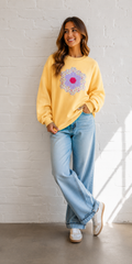 Sunshine Quilted Sweatshirts