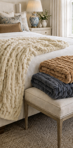 Bliss Luxury Throw Blanket - 4 Colors