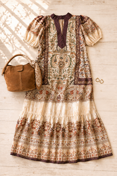 Brownstone In Autumn Dress