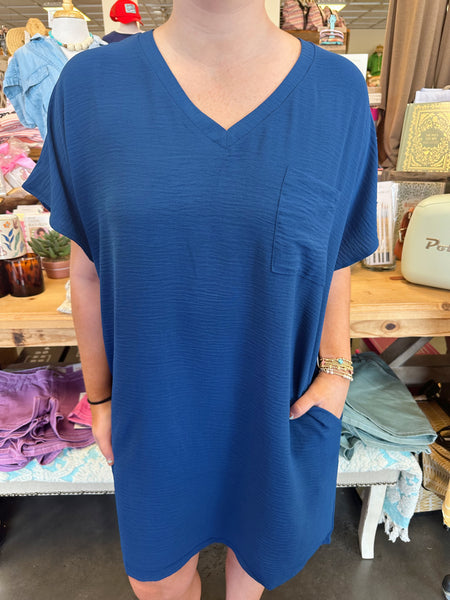 Anna Woven Airflow Dress-4 Colors