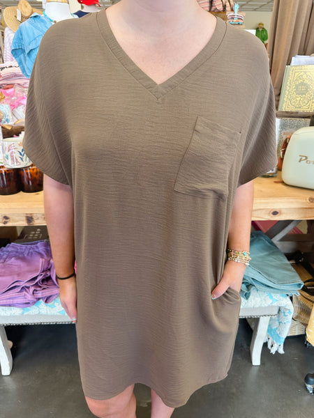 Anna Woven Airflow Dress-4 Colors