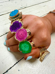 Agate Rings-Many Colors