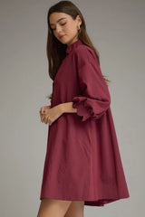 Mazie Scalloped Dress
