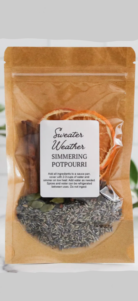 Sweater Weather Fall Simmer Pot