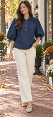 Farmdale Denim Top