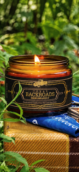 Jackson Vaughn Texas Backroads Candle (Texas Collection)