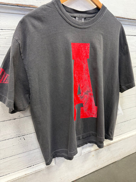 U of A #1 Fan Tee-Pepper