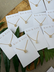 Bling Balloon Initial Necklace