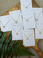 Bling Balloon Initial Necklace