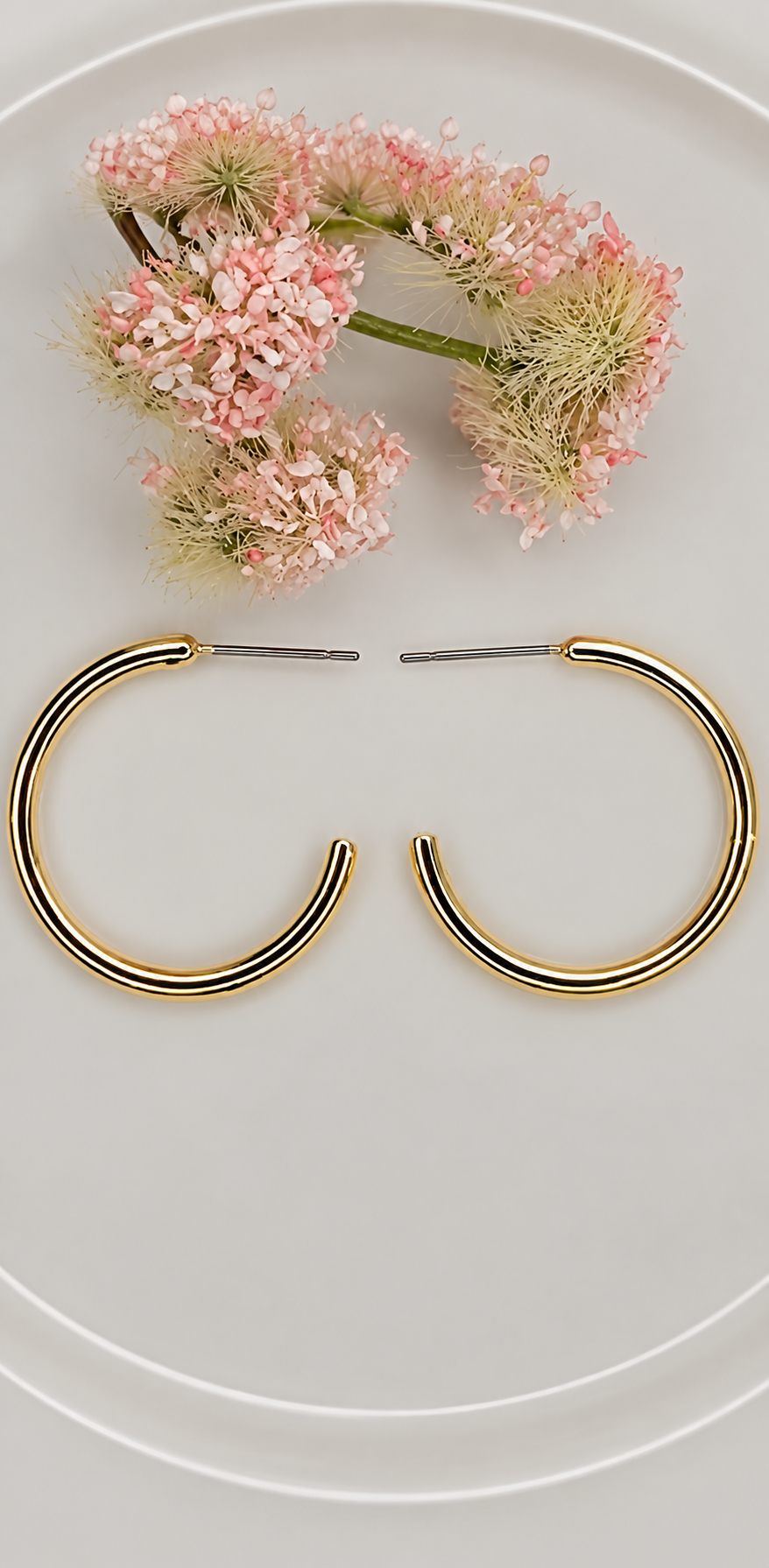Classic Small Gold Hoops