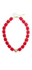 Palermo Resin Beaded Necklace - 4 Colors