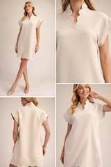 Fairmont Scalloped Dress
