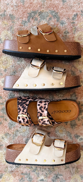 Bambi Flatform Sandal - 4 Colors