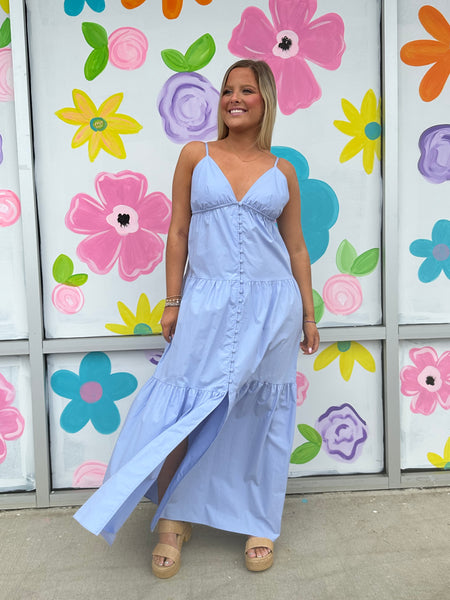 Buddy Love | Kenna Maxi Dress | Blue