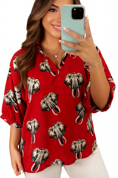 Sloan Elephant Top