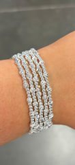 Tacco Set of Five Silver Bracelets
