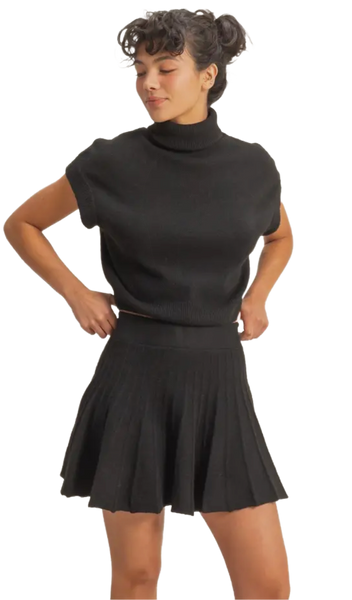 Trixie Sweater Skirt Set - 3 Colors