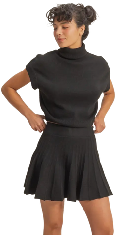 Trixie Sweater Skirt Set - 3 Colors