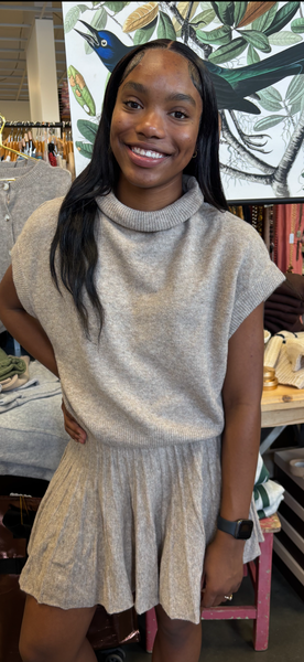 Trixie Sweater Skirt Set - 3 Colors