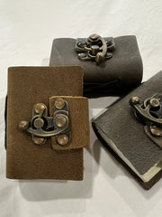 Mini Leather Bond Journals - 6 Colors