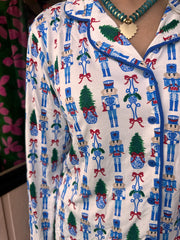 Mary Square Charlotte PJ Set - Merry Marchers