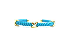 Gold X Designer Inspired Cable Bracelets