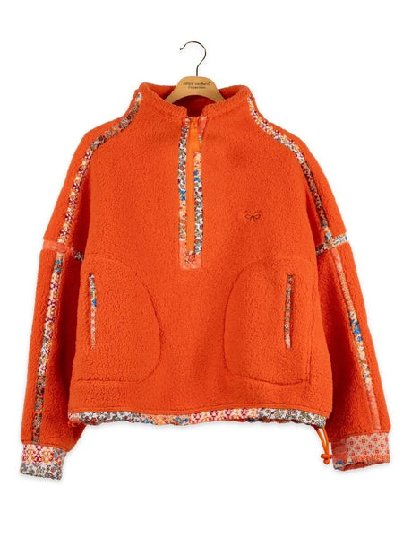 Simply Southern Eileen Tiger Sherpa Pullover