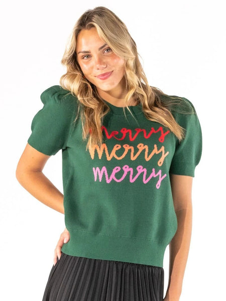 Simply Southern Merry Merry Merry Sweater