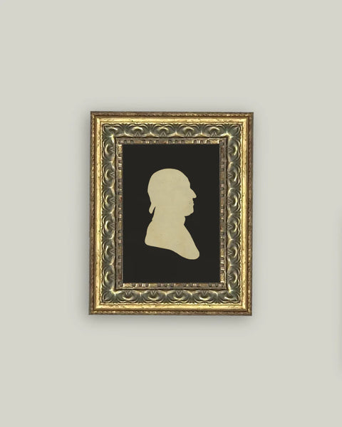 Framed Silhouette of a Man