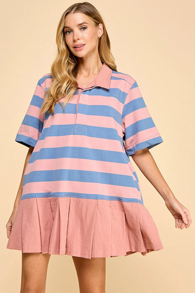 Delighted in Stripes Dress