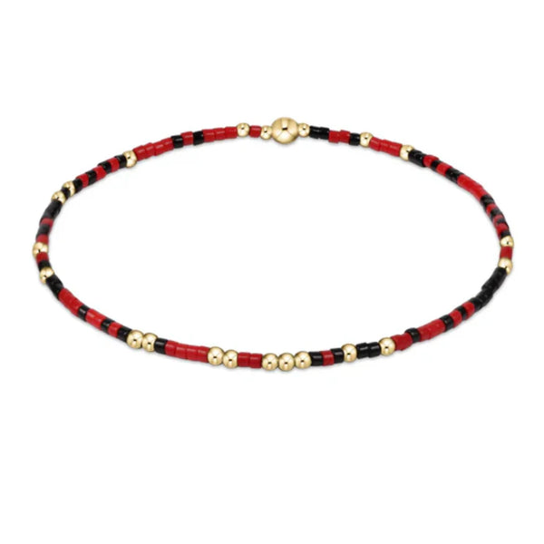 enewton Gameday Hope Unwritten Bracelet - Bright Red -Onyx