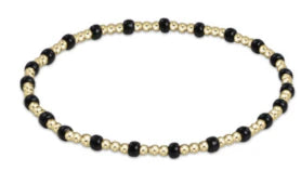 enewton Gameday Hope Sincerity 2mm Bead Bracelet - Onyx