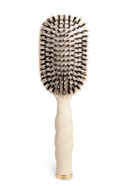 Teleties Boar Bristle Hair Brush - Tan