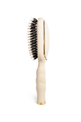 Teleties Boar Bristle Hair Brush - Tan